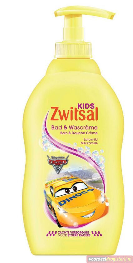 Zwitsal Bad & Douchecreme - Cars 400 Ml